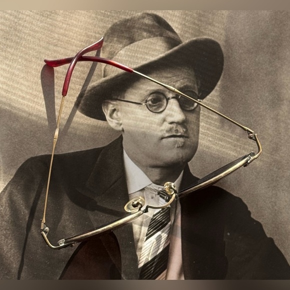 Vintage Matsuda Antique Bronze Eyeglass Frames, Unisex - Picture 9 of 15